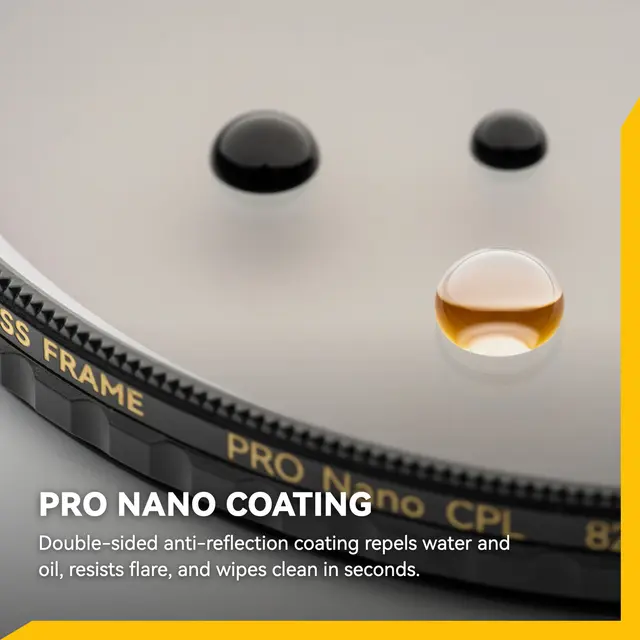 NiSi True Color Pro Nano CPL Filter 49mm Nano Brass Frame 49mm 