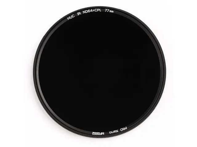NiSi Filter 77mm Irnd 64+Cpl Pro Nano 77mm ND64+Sirkulært polarisasjonsfilter 