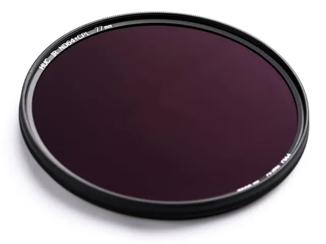 NiSi Filter 77mm Irnd 64+Cpl Pro Nano 77mm ND64+Sirkulært polarisasjonsfilter 