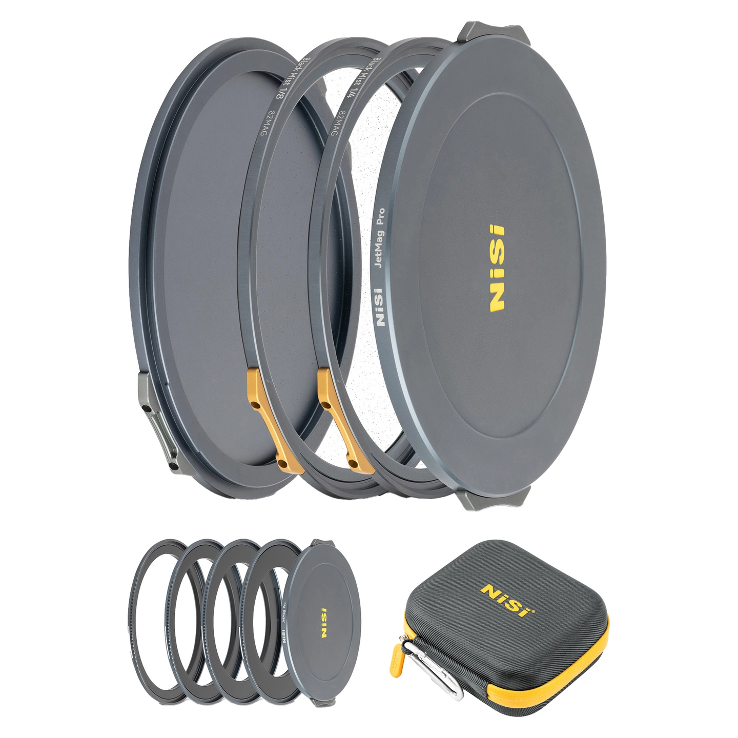 NiSi JetMag Pro 82 Black Mist Kit 82mm Magnetisk filterkit 2stk Black Mist