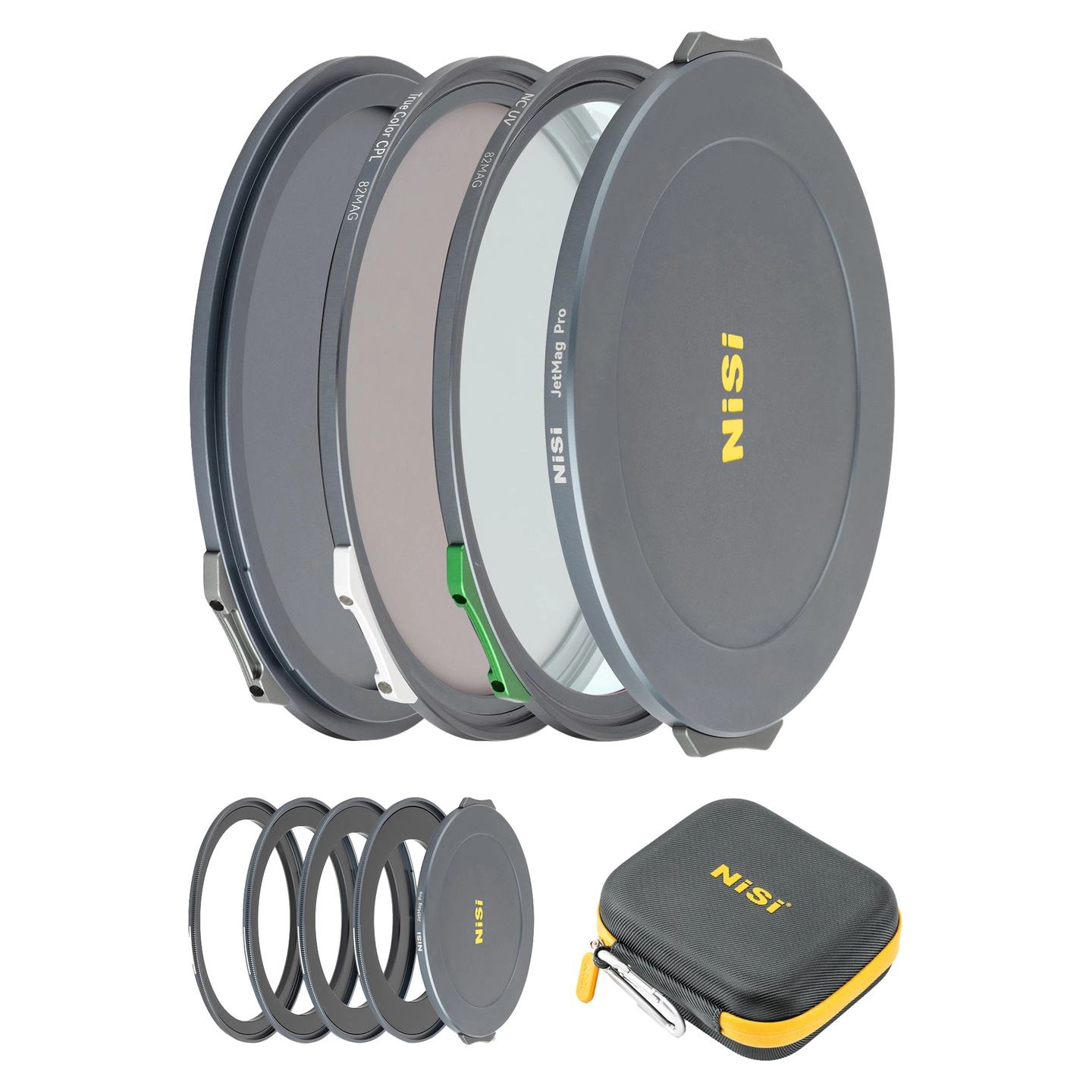 NiSi JetMag Pro 82 Capture Kit 82mm Magnetisk filterkit Pola + NC UV