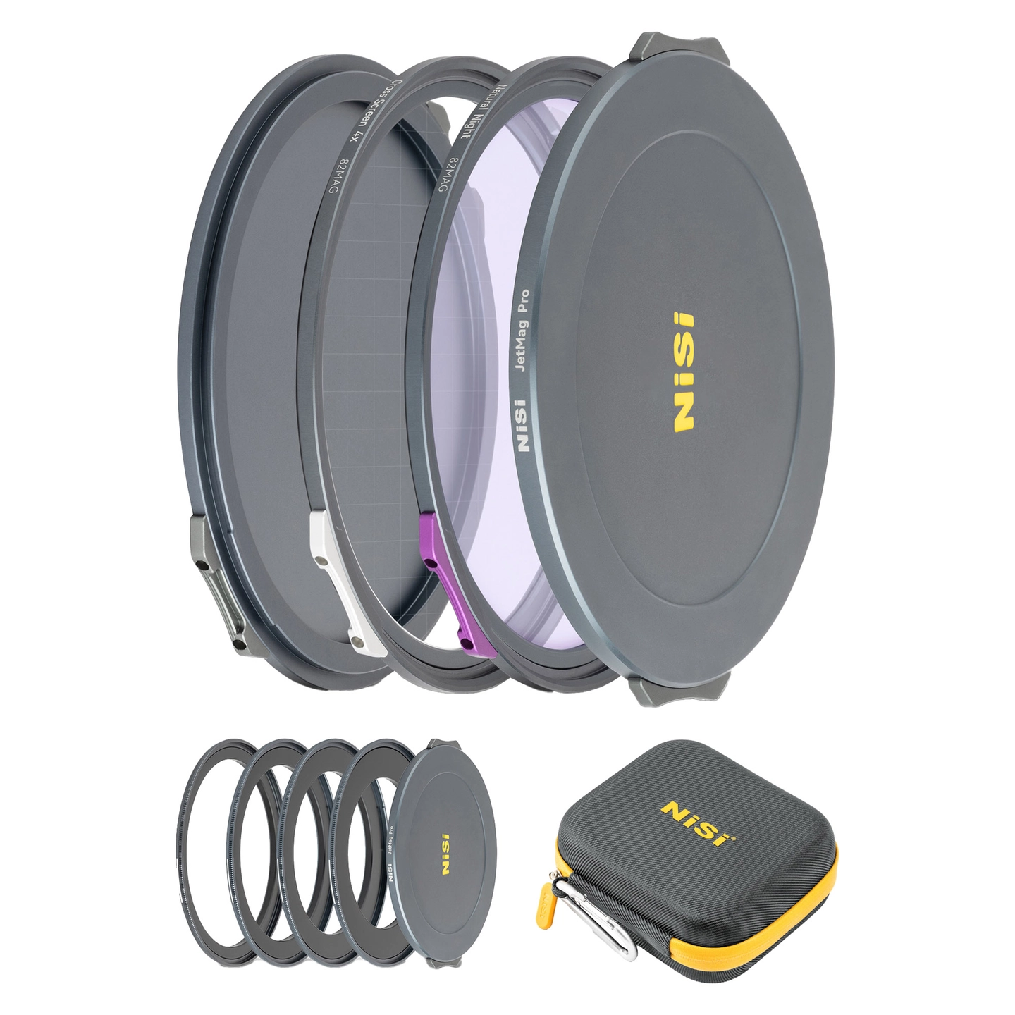 NiSi JetMag Pro 82 Night Kit 82mm Filter Magnet filterKIT Natural Night + Cross