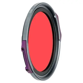 NiSi JetMag Pro 49 Red Svart/hvit høykontrasfilter