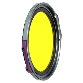 NiSi JetMag Pro 49 Yellow Magnetfestet Sort/Hvit filter Gul