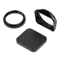 NiSi JetMag Pro Lens Hood, UV-Filter And Cap for Fuji X100 Series Black