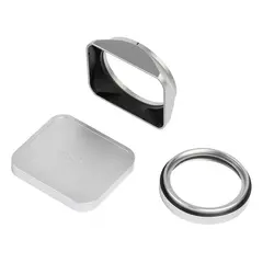 NiSi JetMag Pro Lens Hood, UV-Filter And Cap for Fuji X100 Series Silver