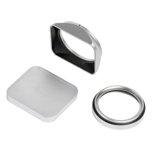 NiSi JetMag Pro Lens Hood, UV-Filter And Cap for Fuji X100 Series Silver 