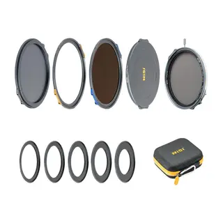 NiSi JetMag Pro 82 VND 1-9 Mist Creator VarioND, ND16, Black Mist 1/8 filter kit
