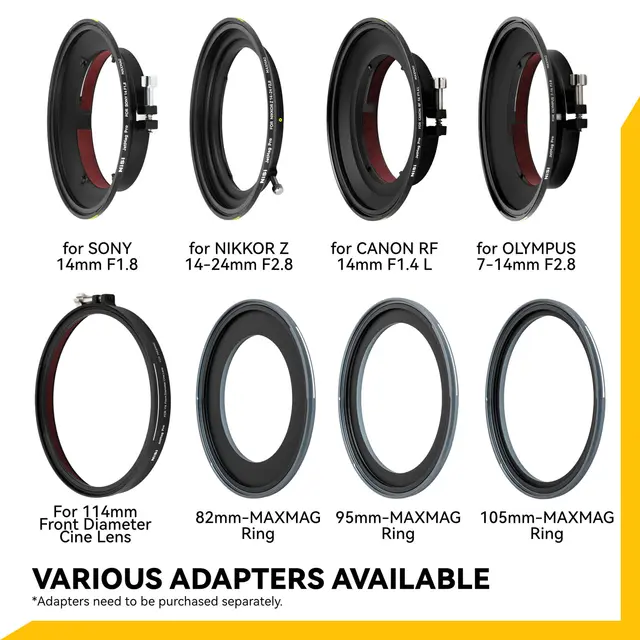 NiSi JetMag Pro MAXMAG Landscape ND Kit For Canon RF 14mm f/1.4L 