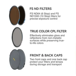 NiSi JetMag Pro MAXMAG Landscape ND Kit Med adapter Nikkor 14-24mm f/2.8 S