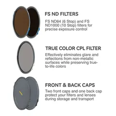 NiSi JetMag Pro MAXMAG Landscape ND Kit Med adapter for Sony 14mm f/1.8