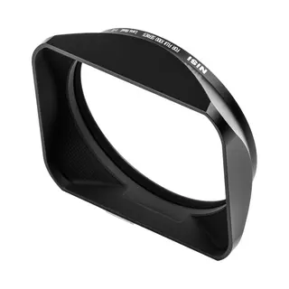 NiSi Lens Hood, UV-Filter & Cap For Fujifilm X100 Series. Black