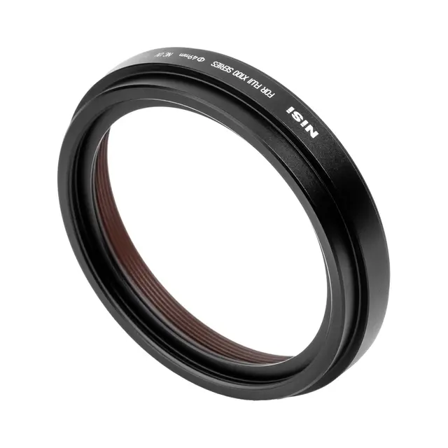 NiSi Lens Hood, UV-Filter & Cap For Fujifilm X100 Series. Black 