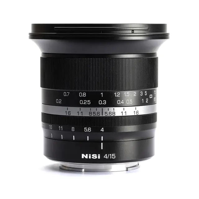 NiSi 15mm f/4 Sony E-mount Vidvinkel, manuell fokus 