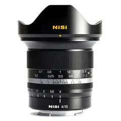 NiSi 15mm f/4 Fuji X-mount Vidvinkel, manuell fokus