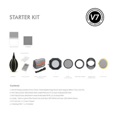 NiSi V7 100mm Starter Kit Filter