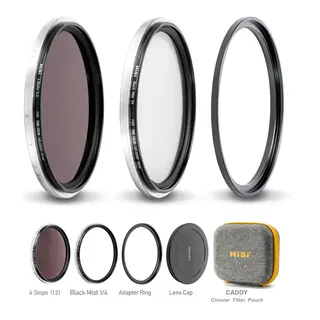 NiSi Filter Swift System Add On Kit 67mm 67mm 4 Stop ND + Black Mist 1/4