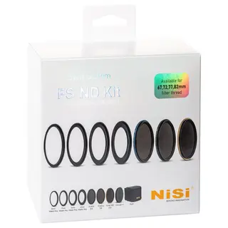 NiSi Filter Swift System FS ND Kit 67, 72, 77 og 82mm (8+64+1000)