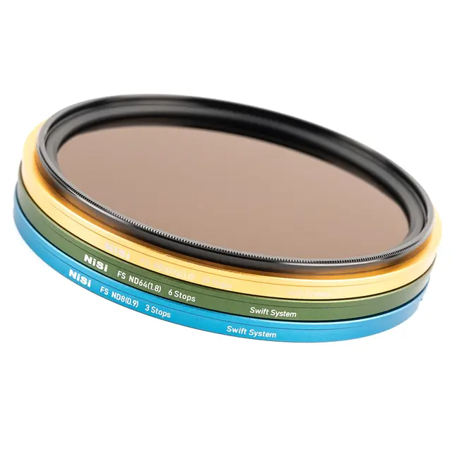 NiSi Filter Swift System FS ND Kit 67, 72, 77 og 82mm (8+64+1000) 