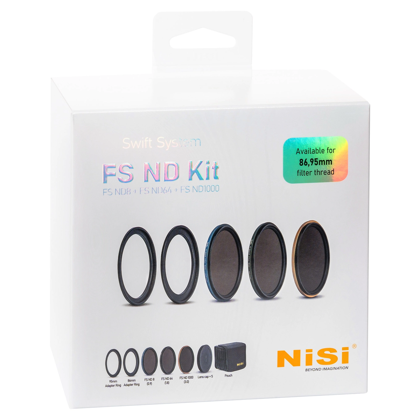 NiSi Filter Swift System FS ND Kit 86 og 95mm (8+64+1000)
