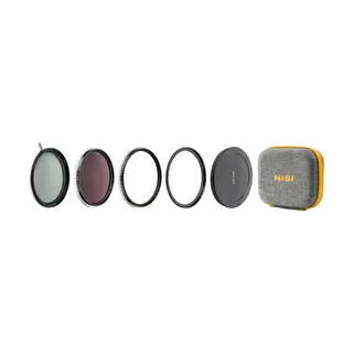 NiSi Swift VND Mist Kit 1-9 Stops 77mm 77mm 1-5 Stops VND, 4xND, Black Mist 1/4