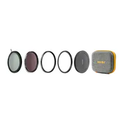 NiSi Swift VND Mist Kit 1-9 Stops 82mm 82mm 1-5 Stops VND, 4xND, Black Mist 1/4