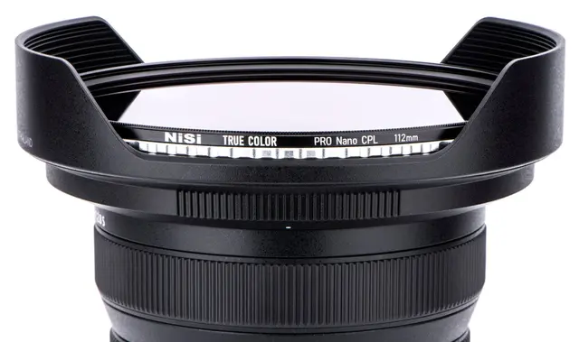 NiSi 112mm Circular True Color Pro Nano CPL Filter for Nikon Z 14-24m