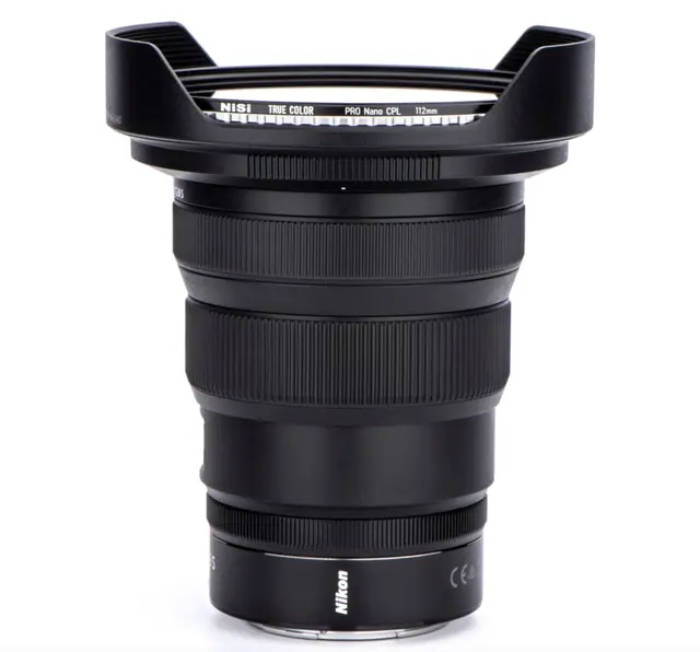 NiSi 112mm Circular True Color Pro Nano CPL Filter for Nikon Z 14-24m