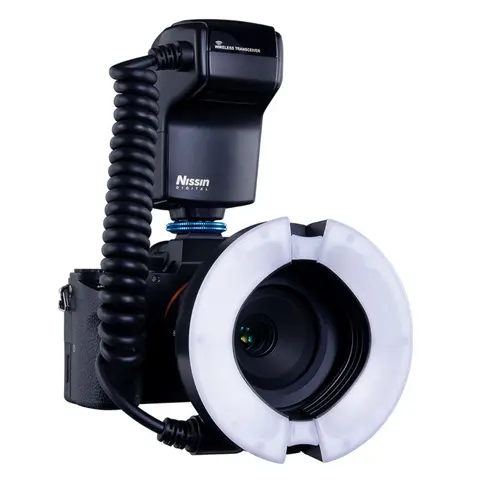 Nissin Macro Ring Flash MF18 Sony Makro blits Sony ADI / P-TTL