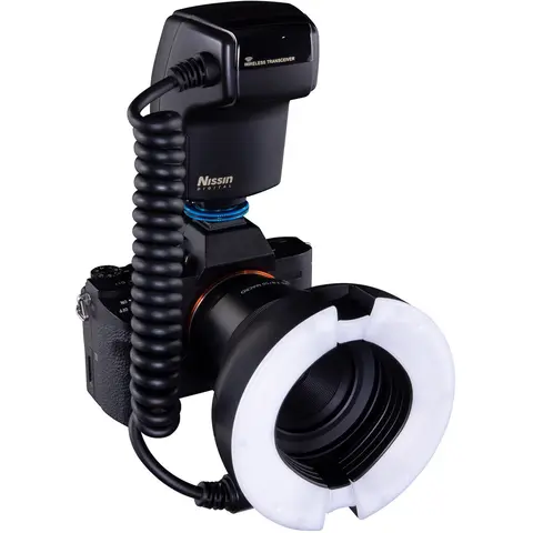 Nissin Macro Ring Flash MF18 Sony Makro blits Sony ADI / P-TTL
