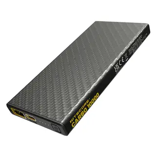 Nitecore Carbo 10000 Powerbank Carbon Fiber. 10000mAh