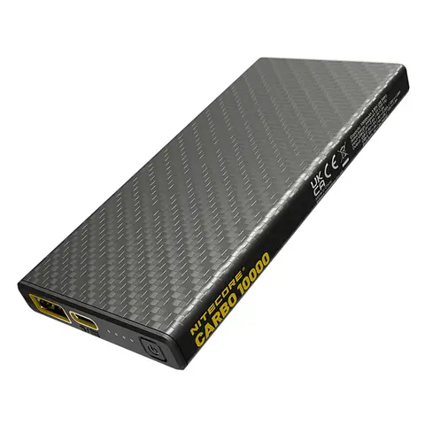 Nitecore Carbo 10000 Powerbank Carbon Fiber. 10000mAh