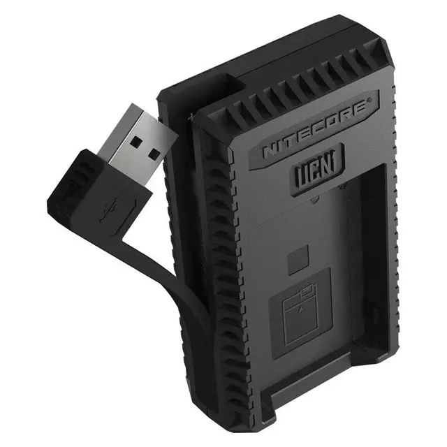 Nitecore UCN1 Lader For Canon LP-E6(N) og LP-E8 