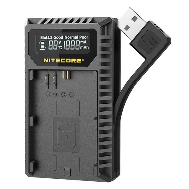 Nitecore UCN3 PRO Kompakt Lader Canon Canon LP-E6(N) 