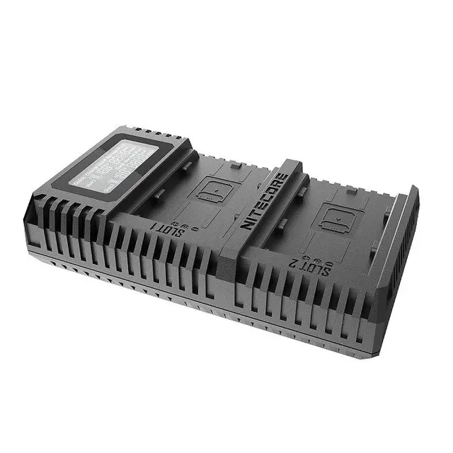 Nitecore USN4 PRO Dobbel Lader For Sony For Sony NP-FZ100 batterier 