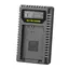 Nitecore UCN5 Dobbel Lader For Canon Canon LP-E17