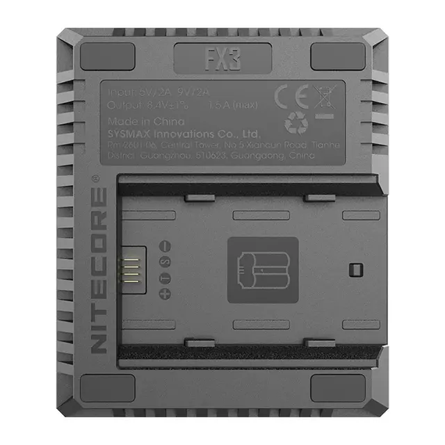 Nitecore FX3 Lader for Fujifilm Fujifilm NP-W235 
