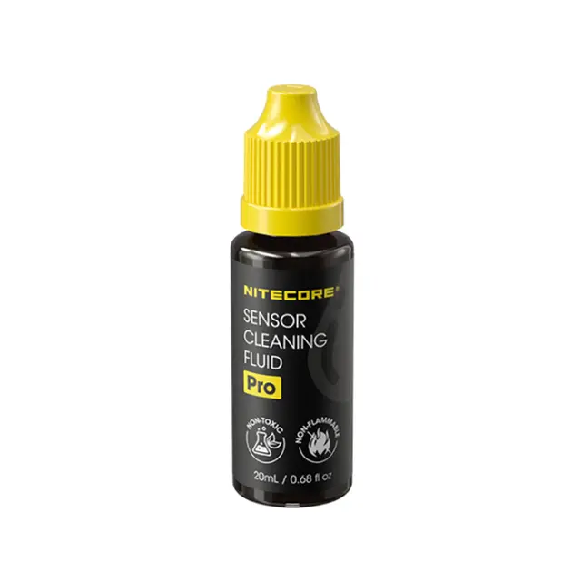 Nitecore Sensor Cleaning Fluid PRO 20ml Sensor Rensevæske for Sensor Swab 