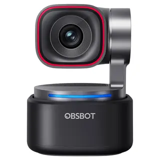 OBSBOT Tiny 3 AI 4K PTZ Webcam