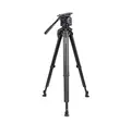 OConnor 1040 Fluid Head &amp; Flowtech 100 Med Feet Handle &amp; Case
