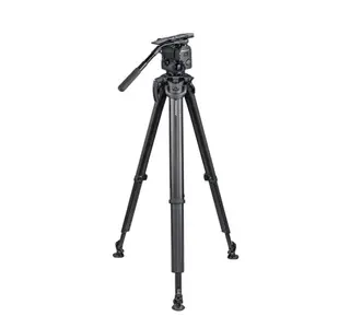OConnor 1040 Fluid Head &amp; Flowtech 100 Med Feet Handle &amp; Case