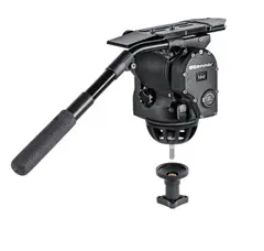 OConnor 1040 Fluid Head &amp; Flowtech 100 Med Feet Handle &amp; Case