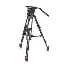 OConnor 2560 Head & 60L Mitchell Tripod Med Mid Level Spreader