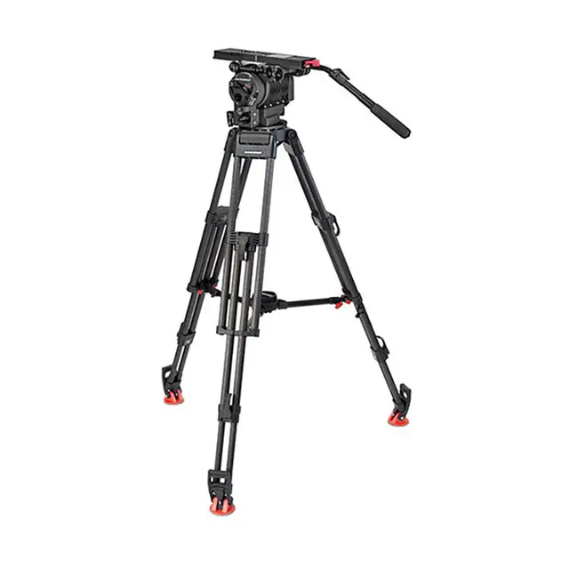 OConnor 2560 Head & 60L Mitchell Tripod Med Mid Level Spreader 