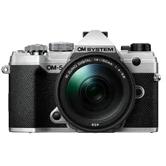 OM SYSTEM OM-5 m/14-150mm f/4-5.6 II Sølv
