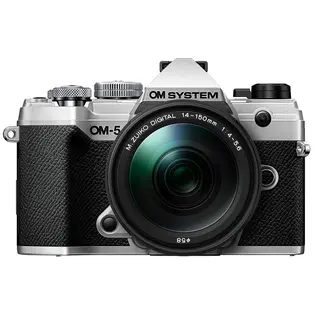 OM SYSTEM OM-5 m/14-150mm f/4-5.6 II Sølv