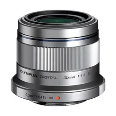 Olympus M.Zuiko 45mm f/1.8 Silver Silver