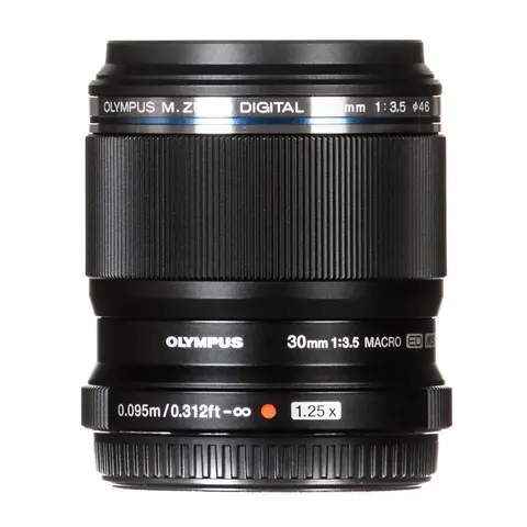 Olympus M.Zuiko ED 30mm f/3.5 Macro Black