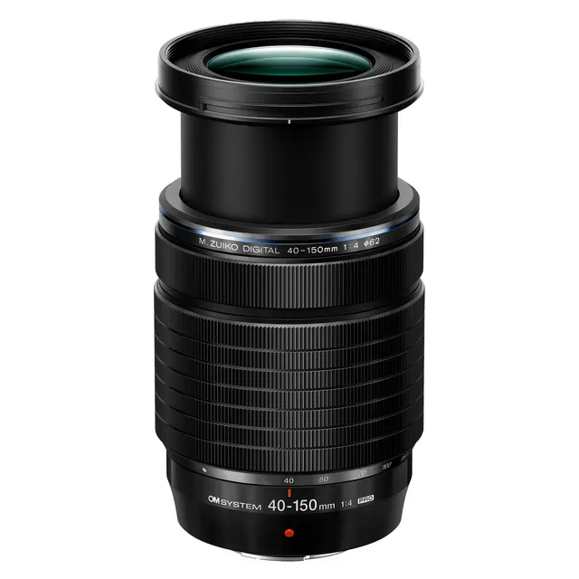 OM SYSTEM M.Zuiko ED 40-150mm F4.0 PRO Sort 