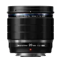 OM SYSTEM M.Zuiko Dig ED 20mm F1.4 Pro Sort